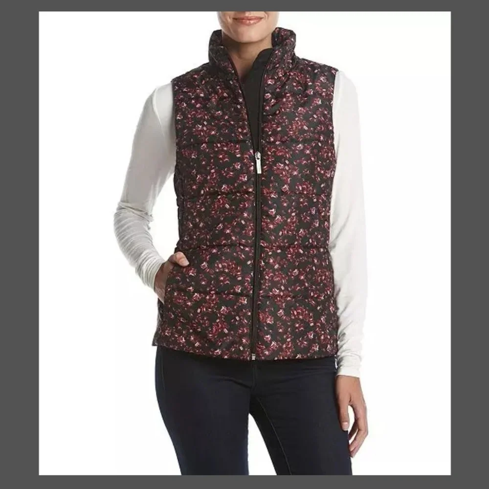Michael Kors Gemstone Vest Blue M Nwt